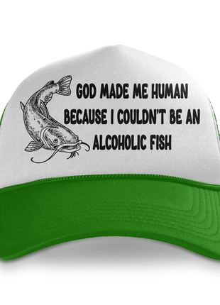 God Made Me Human Custom Printed Hat