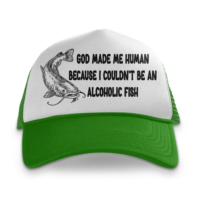 God Made Me Human Custom Printed Hat
