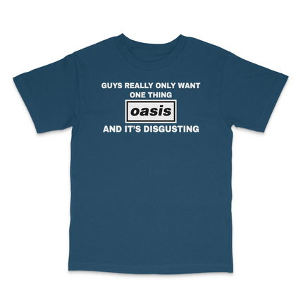 Guys Only Want One Thing Custom Printed T-Shirt