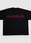 Black (Pink Text) / Small