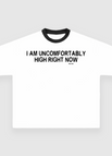 White / Black Ringer / Small