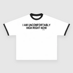 White / Black Ringer
