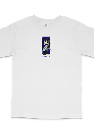 I'd Die For A Cig Custom Printed T-Shirt