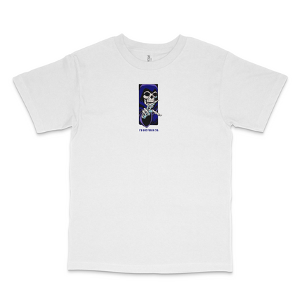 I'd Die For A Cig Custom Printed T-Shirt