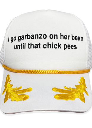 I Go Garbanzo Custom Printed Hat