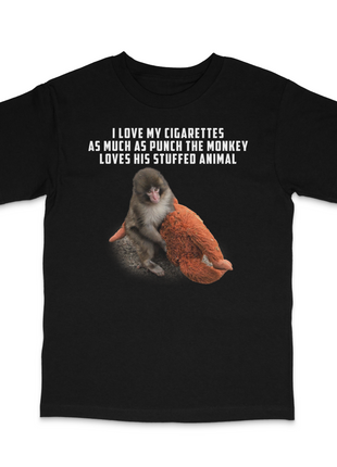 I Love My Cigs Custom Printed T-Shirt