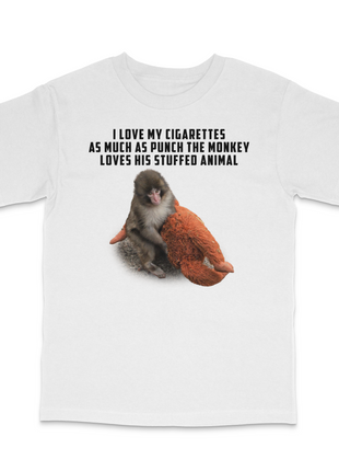 I Love My Cigs Custom Printed T-Shirt