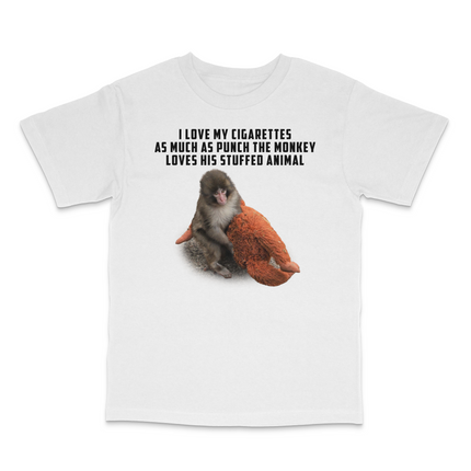 I Love My Cigs Custom Printed T-Shirt