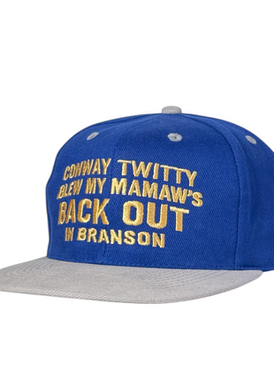 Conway Twitty Branson Hat Embroidered Adjustable Cap