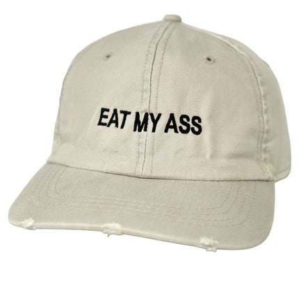 Hilarious Hats: EAT MY ASS Embrace the Fun with Cheeky Sayings – Old School  Hats
