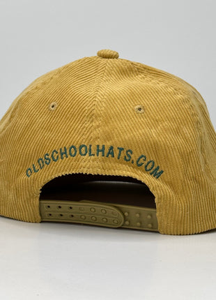 94 School Posse on a Mustard Yellow Corduroy with Rope Custom Embroidery