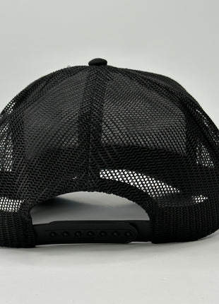 Lemme Get A Pack of Reds And $10 On Pump 6 on a Black Mesh Trucker SnapBack Hat Cap custom embroidery