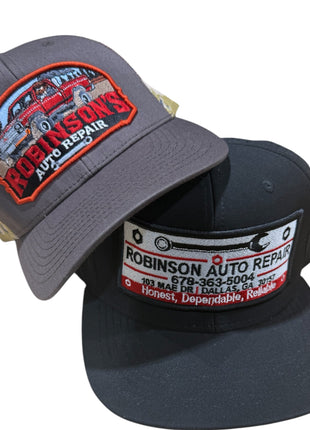 70 production Robertsons auto repair hats see Sterling