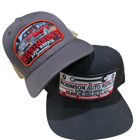 70 production Robertsons auto repair hats see Sterling