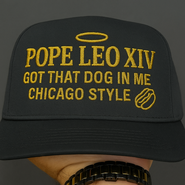 Chicago Pope Hat Custom Embroidered