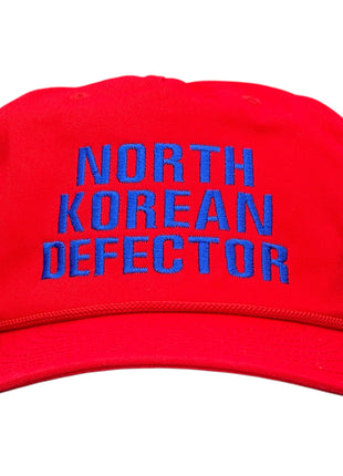 North Korean Defector Hat Custom Embroidered