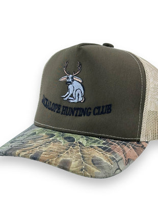 JACKALOPE HUNTING CLUB HAT Custom Embroidered