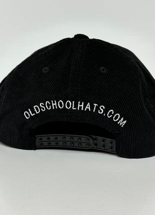 F you F You Custom Embroidered Black corduroy snapback