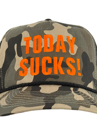 Today Sucks Custom Embroidered Hat