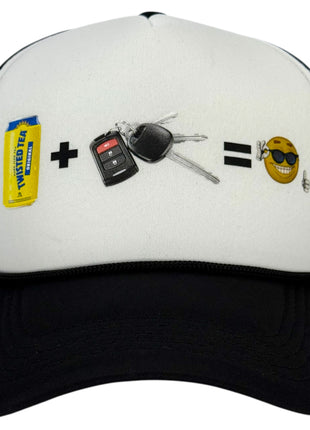 Tea plus keys Print Custom Hat