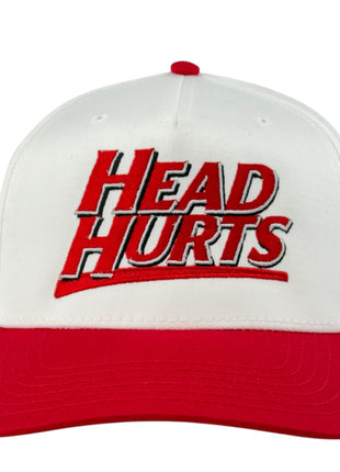 Head Hurts Trucker Hat Funny Meme Cap Retro Custom Embroidered Dad Hat