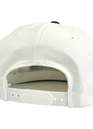 Raise Hell Outlaw Black/white snapback custom embroidered