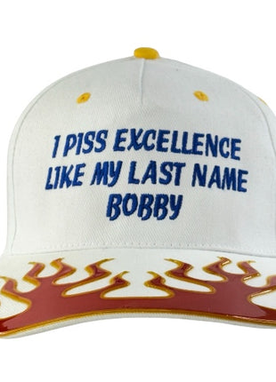 I Piss Excellence Hat Ricky Bobby Funny Dad Cap Racing Meme Hat Custom Embroidered￼