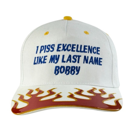 I Piss Excellence Hat Ricky Bobby Funny Dad Cap Racing Meme Hat Custom Embroidered￼