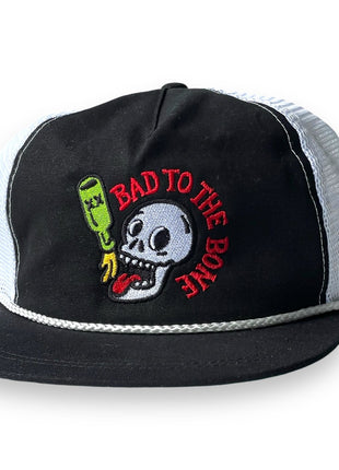 Bad To the Bone Custom Embroidered Strapback Cap Hat