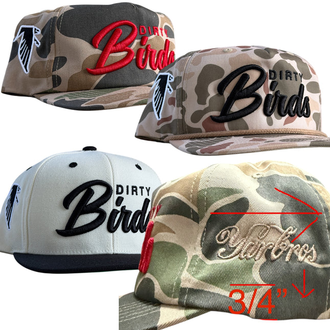 24 white Black 24 Camo 10 customer bringing Richardson production custom embroidered needs by Wednesday