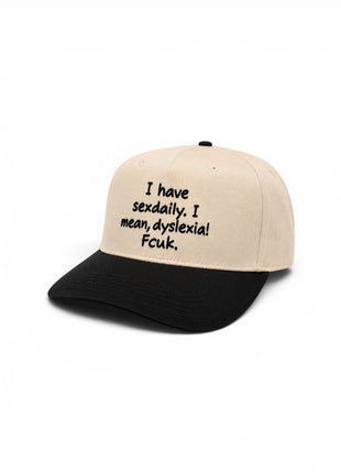 I Have Sexdaily I Mean Dyslexia! Fcuk Hat