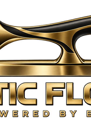 Exotic floors, T-shirts small left chest and big back design ￼