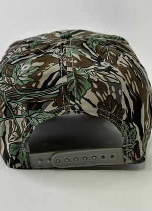 Born to hunt deer hunting on a camo SnapBack hat cap custom embroidery
