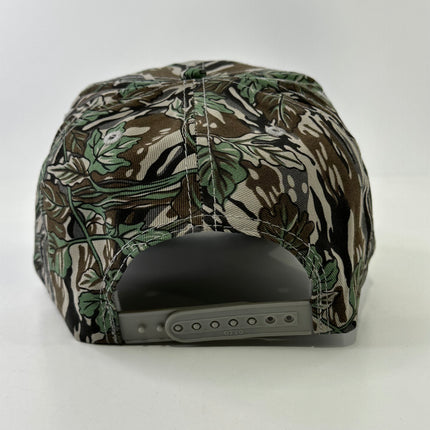 Born to hunt deer hunting on a camo SnapBack hat cap custom embroidery