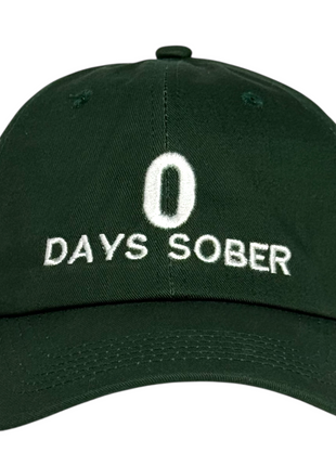 Zero Days Sober Snapback Trucker Hat Baseball Cap