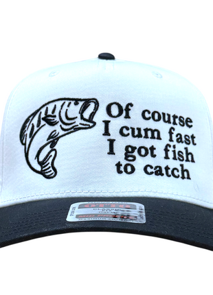 Funny Fishing Hat Bass Fishing Joke Snapback Viral Fisherman Humor Cap Lake Life Gag Gift for Men