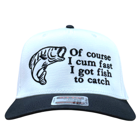 Funny Fishing Hat Bass Fishing Joke Snapback Viral Fisherman Humor Cap Lake Life Gag Gift for Men