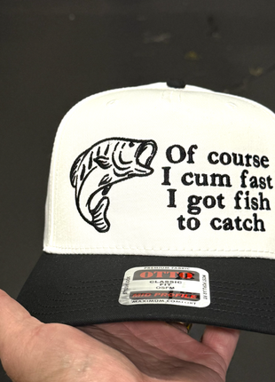 Funny Fishing Hat Bass Fishing Joke Snapback Viral Fisherman Humor Cap Lake Life Gag Gift for Men