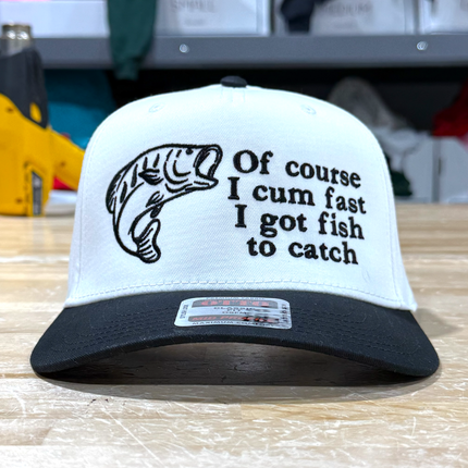 Funny Fishing Hat Bass Fishing Joke Snapback Viral Fisherman Humor Cap Lake Life Gag Gift for Men