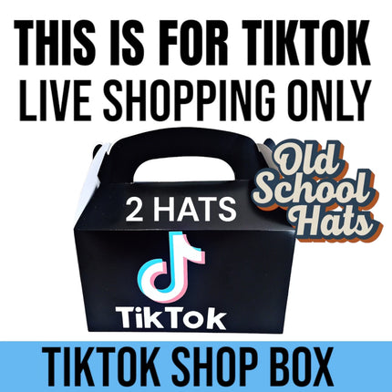 TIKTOK Live Mystery Hat Box 2 hats