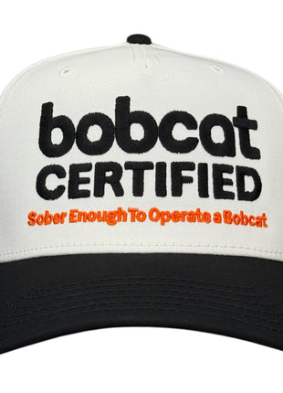 Bobcat Certified Hat Custom Embroidered