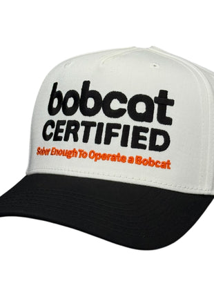 Bobcat Certified Hat Custom Embroidered