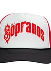 Red/Black/White Trucker