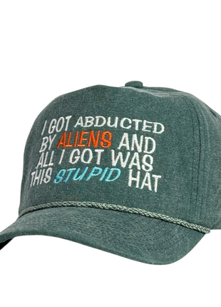 I Got Abducted By Aliens and All I got Was This Stupid Hat