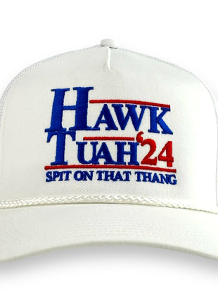 Hawk Tuah 24 Hat Five Panel Custom Embroidered