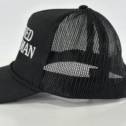 I Survived Burning Man 2023 Custom Embroidered Meme rope mesh SnapBack