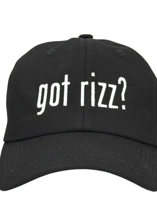 Got Rizz Hat Funny Custom Embroidered Dad Cap