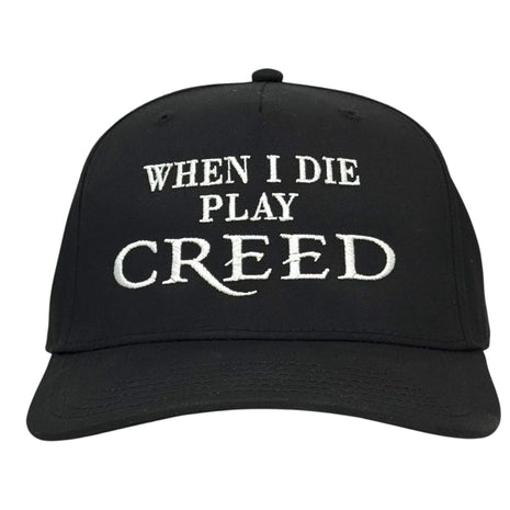 When I Die Play Hat Funny Custom Embroidered Dad Cap