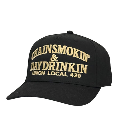 ChainSmokin & Day Drinkin Hat Custom Embroidered