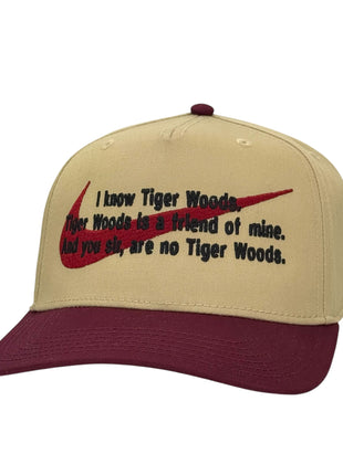 I Know Tiger Hat Custom Embroidered